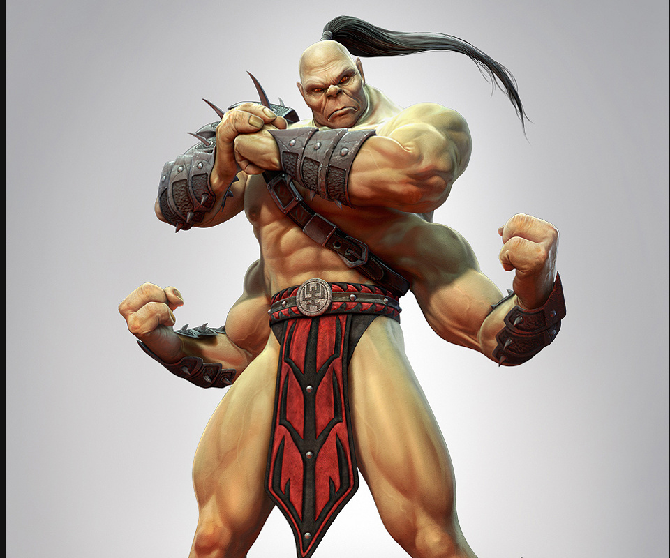 Заставка для  Андроид Mortal Kombat Goro
