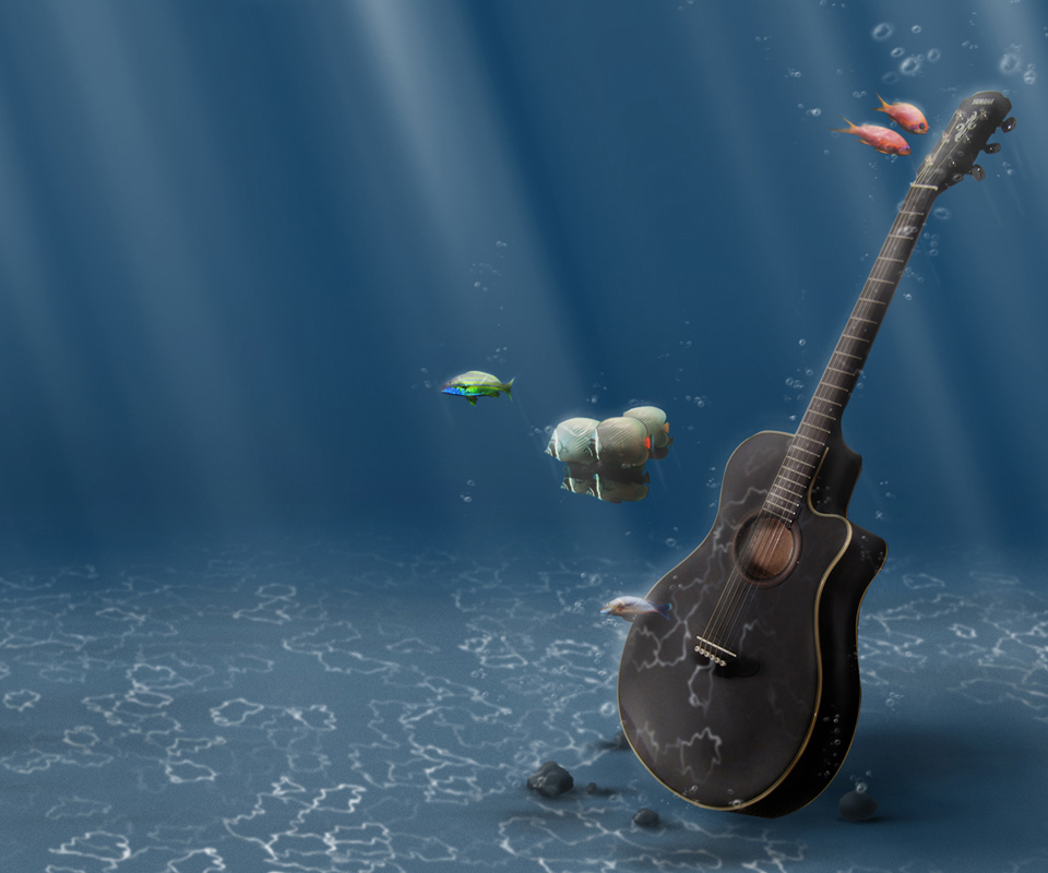 Заставка для Philips W635 Underwater Music